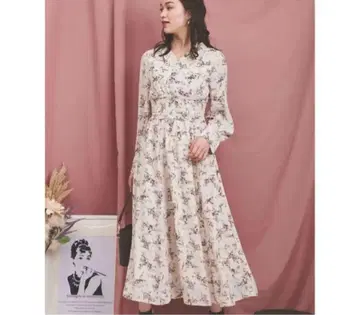 플라워 프린트 원피스