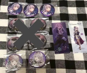 Roselia 유키나 캔뱃지 클리어 책갈피