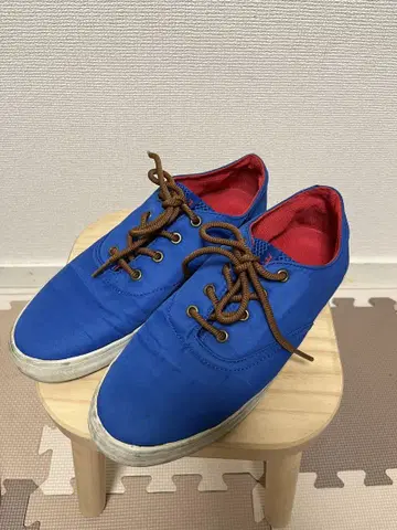 SUPRA 파란색 스니커즈