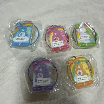 케어베어 아크릴 키링 5개 세트