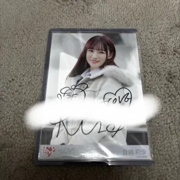 이코럽 오토시마 리사 친필 라스트 노트 자켓 자켓 사진 츄