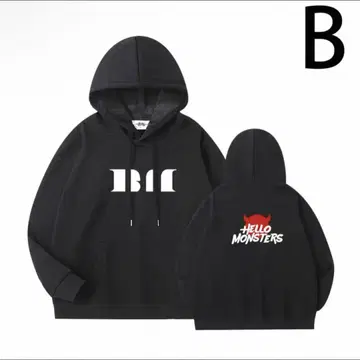 BABYMONSTER 팝업 한정판 HORN 후드티