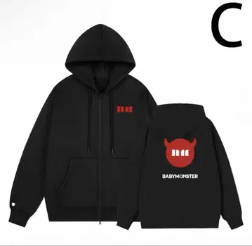 BABYMONSTER 팝업 한정판 HORN 후드티