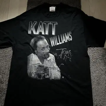 Katt Williams 투어 T셔츠 블랙