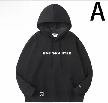 BABYMONSTER 팝업 한정판 HORN 후드티
