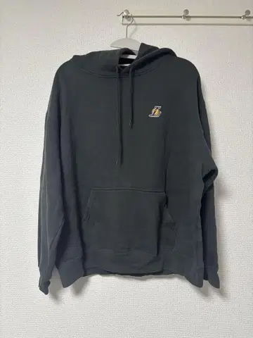 로스앤젤레스 레이커스 후드티 L 사이즈 블랙