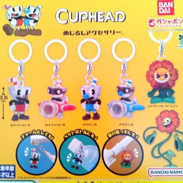 익명 배송 총 5종 세트 CUPHEAD 메지루시 액세서리
