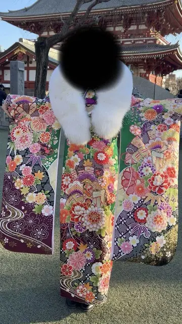 후리소데 성인식 퍼 포함