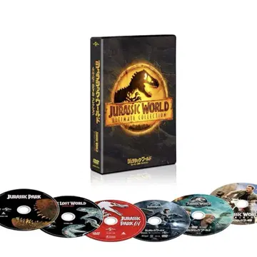쥬라기 월드 6장 DVD 컬렉션