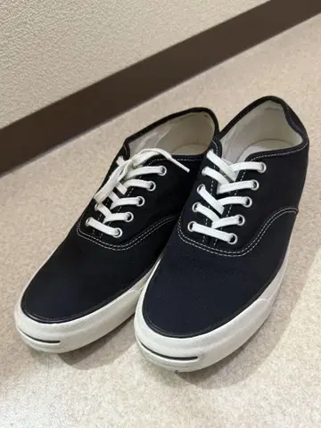 CONVERSE JACK PURCELL 블랙 로우컷 스니커즈