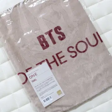 BTS MAP OF THE SOUL ON:E 타월