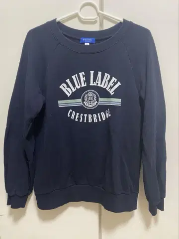 BLUE LABEL CRESTBRIDGE 맨투맨 38 네이비