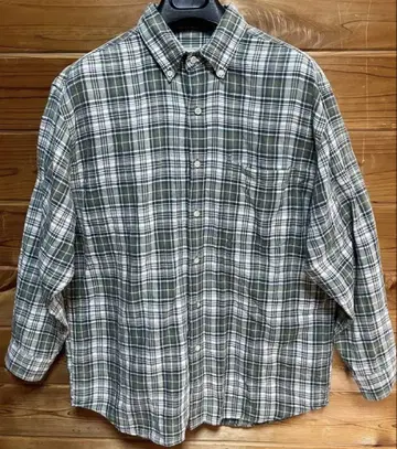Eddie Bauer 체크 무늬 플란넬 셔츠 M 사이즈