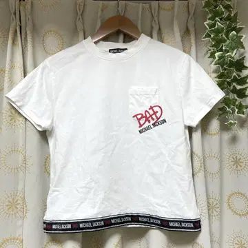 마이클 잭슨 BAD 티셔츠 여성용 레어