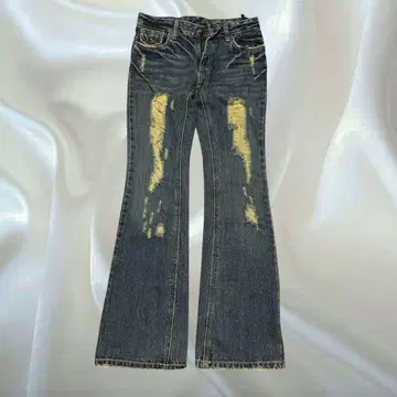 y2k 00s 헤이세이 갸루 flare denim fairygrunge