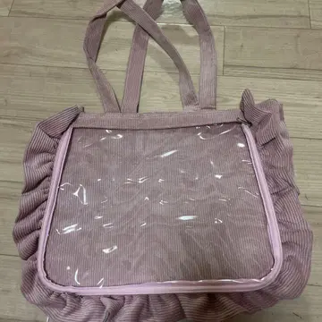 자카마트 A4 이타백 코듀로이 핑크