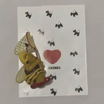 위크엔즈 weekends 곰 브로치