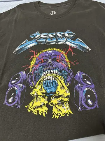 매장 한정 컬러 JESSE 티셔츠 XL (The BONEZ RIZE