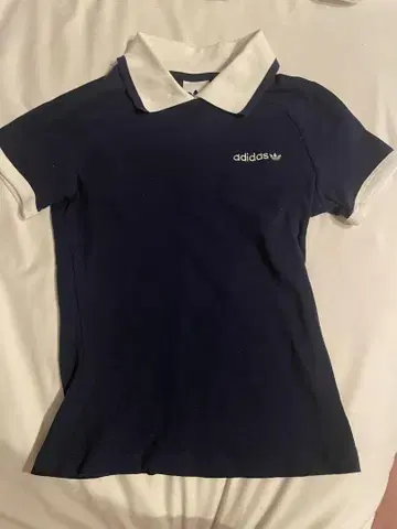 adidas 네이비 피케 셔츠 xs
