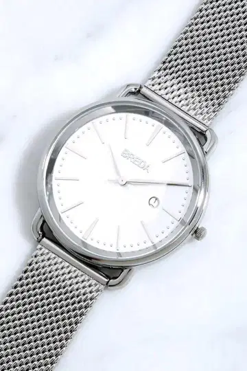 BREDA Linx 5016b 손목시계 실버