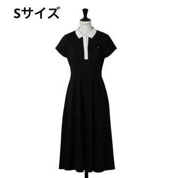 herlipto 쇼트 슬리브 폴로 드레스 S 사이즈