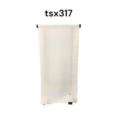 tsx317 중고품 옷감 순수 실크 화이트 원단