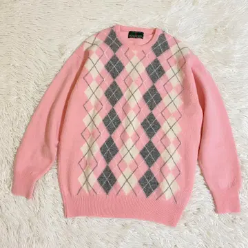 새상품급 스코틀랜드제 스카치 하우스 울 니트 스웨터 38 남성용