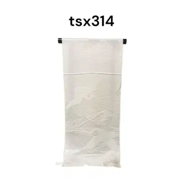 tsx314 중고품 옷감 화이트 원단 탄고 크레이프 원단 순수 실크