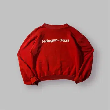 Russell Haagen-Dazs 80s Red Sweatshirt
