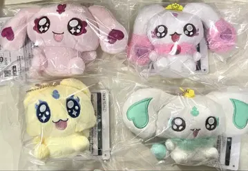 프리큐어 제일복권 봉제 인형 마스코트 포룬 루룬 미플 메플