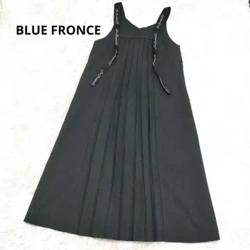 [ 새상품급 ] BLUE FRONCE 블루프론세 오버롤 스커트 원피스