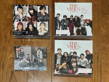 SixTONES THE VIBES CD 3장 세트 (혜택 포함)