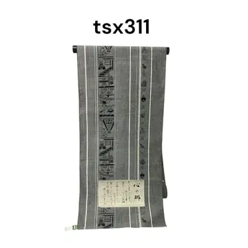 tsx311 중고품 옷감  코몬 순수 실크