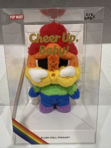 POP MART CRY BABY CHEER UP, BABY! 봉제 키링