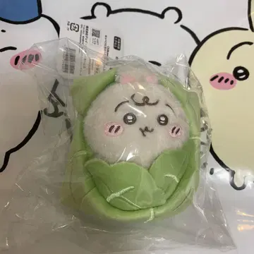 치이카와 baby 캐비지에 싸인 토끼 마스코트