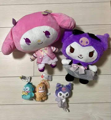 sanrio 산리오 마스코트 봉제 인형 세트