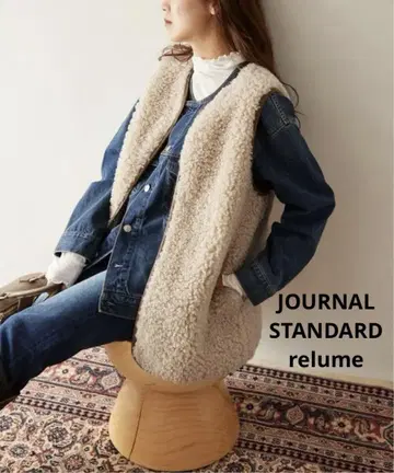 JOURNAL STANDARD relume 컬리 인조 모피 베스트