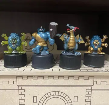 dragon quest bottle Caps tape painting