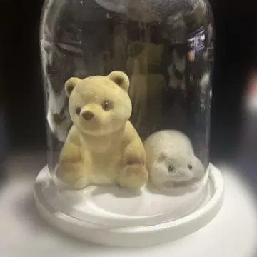 센테크스 곰 오브제 가챠가챠 햄스터