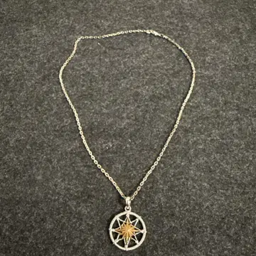 SAAD P-430-S 실버 썬 심볼 드림캐처 펜던트