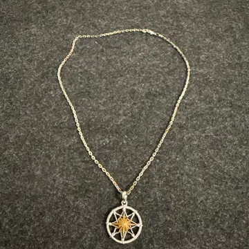 SAAD P-430-S 실버 썬 심볼 드림캐처 펜던트