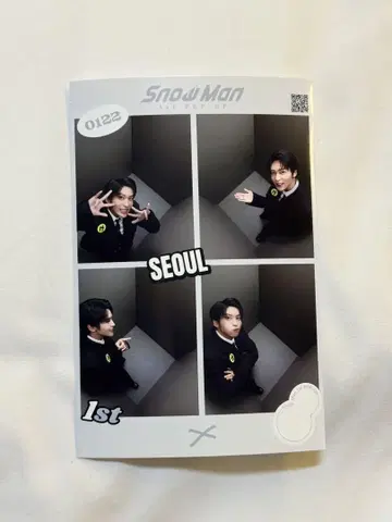 Snow Man 메구로 렌 프린트