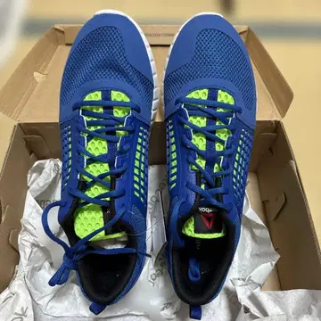 [ 택 포함 새상품 ] Reebok ZRATED 파랑/그린 러닝화