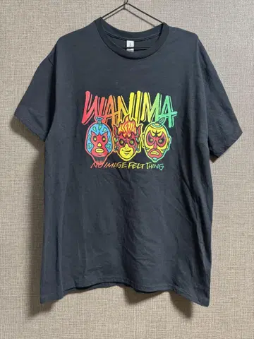 WANIMA T셔츠 블랙 밴딩 굿즈