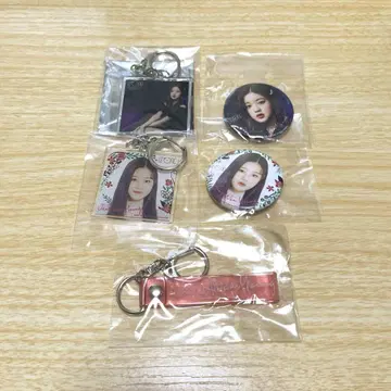 IZONE IVE 원영 캔뱃지 키링 5개