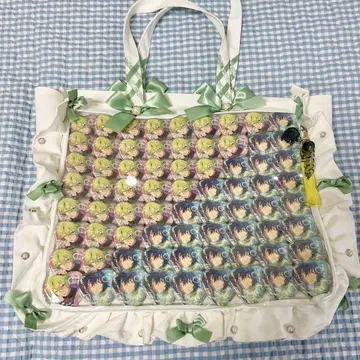 토모에 히요리 사자나미 쥰 판박이 화이트데이 캔뱃지