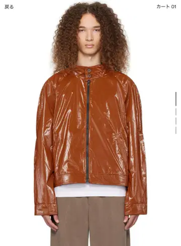 HOPE 24AW 브라운 자켓 MAN 46/WOM 38
