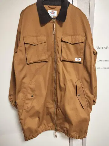 Dickies 커버올 XXL 브라운