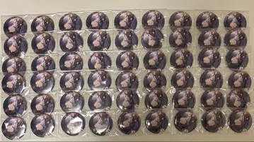 히노모리 시즈쿠 캔뱃지 80개