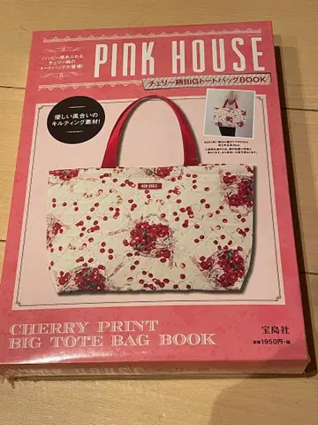 미사용 미개봉 핑크하우스 pinkhouse 체리 패턴 토트백